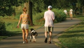 walking friends and technology