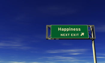 The key to finding happiness is to stop looking